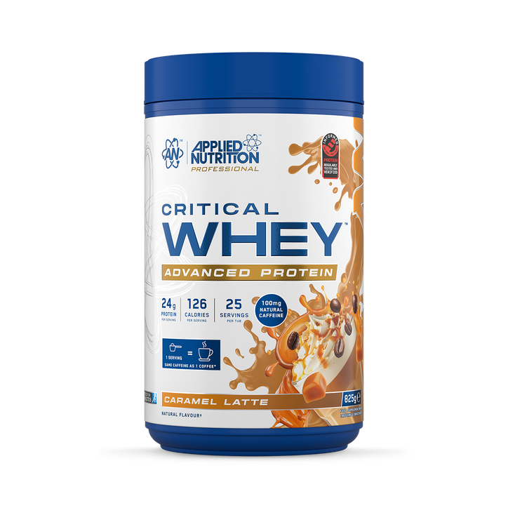 Applied Nutrition Critical Whey Protein Powder Caramel Latte 825g