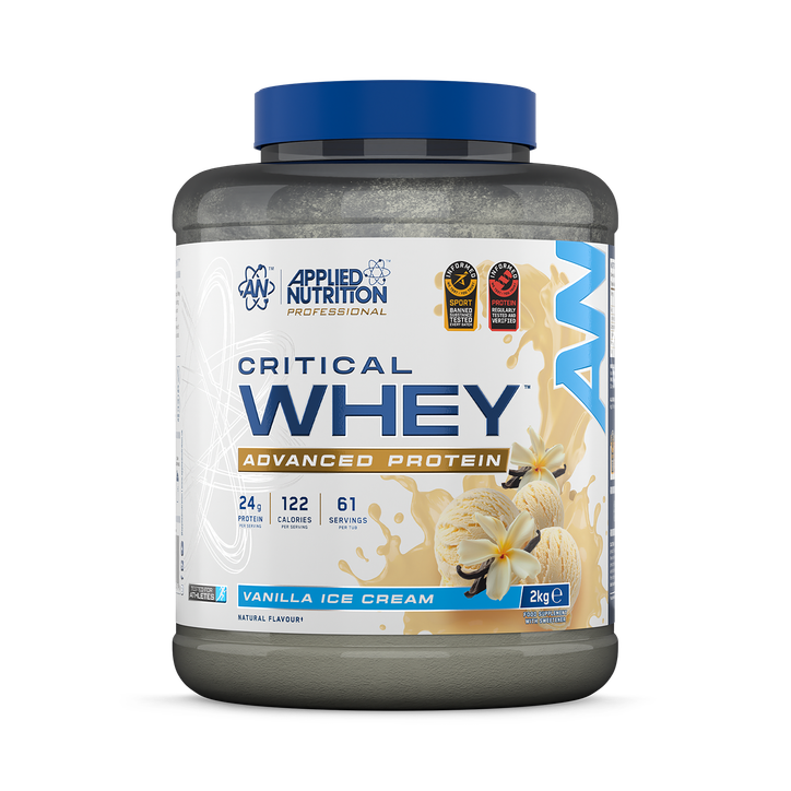 Applied Nutrition Critical Whey Protein Powder Vanilla 2000 g