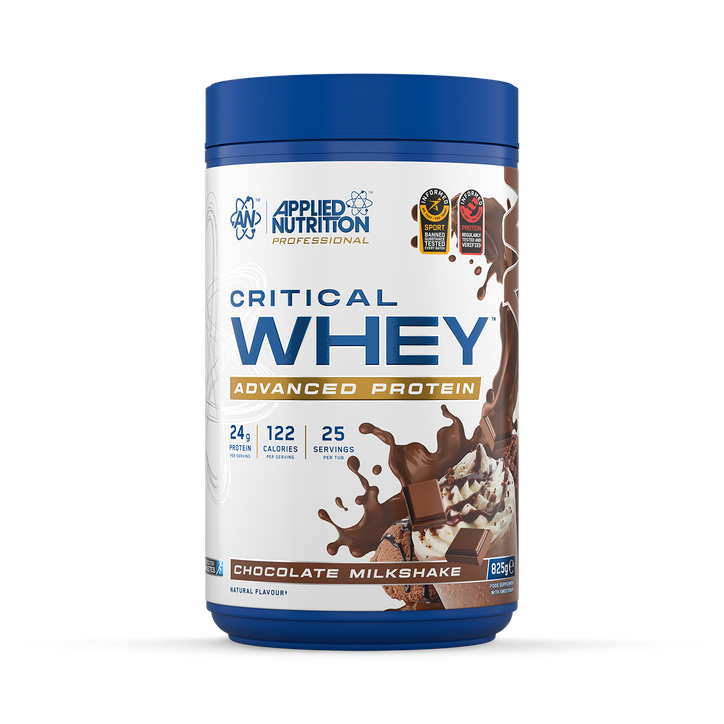 Applied Nutrition Critical Whey Protein Powder Chocolate Milkshake 825G