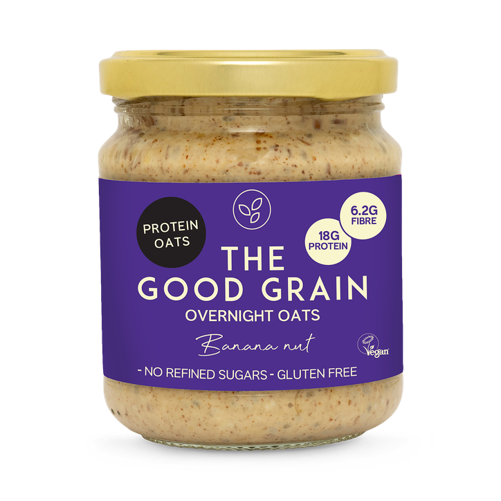 Banana Nut Protein Overnight Oats