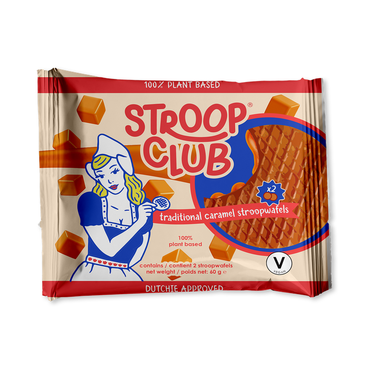 Plant Based and Organic Stroopwafels 2-pack