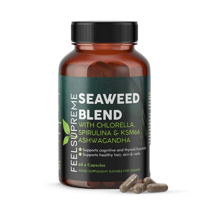 Seaweed Blend with Chlorella, Spirulina & Ashwagandha 60 Caps