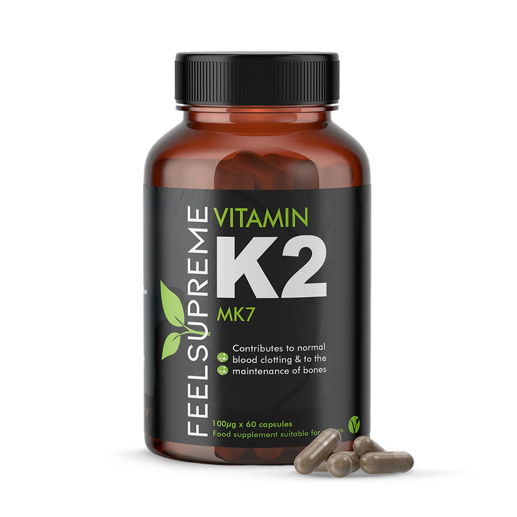 Vitamin K2 / MK7 / Boost Your Energy and Bone Health Naturally 60 Caps
