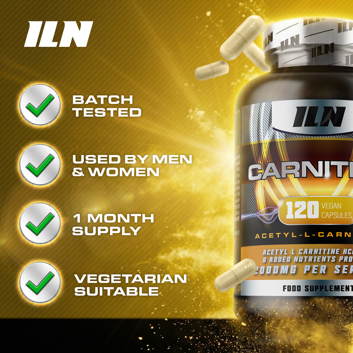 l carnitine tablets 2000mg Acetyl Capsules - 2,000mg Carnitine plus 6 Nutrients - 120 Vegetarian Capsules Katie Wiekamp | Feeling Collagen glow drink Size:180 capsules