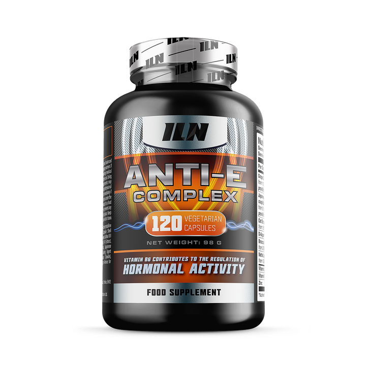 Anti-E Xtreme - Hormonal Regulation Supplement for Men - 120 Vegetarian Capsules - 120 Capsules