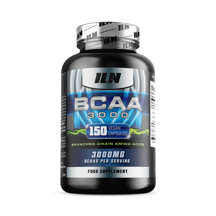 BCAA Capsules - 3,000mg per Serving - 150 Vegetarian Capsules