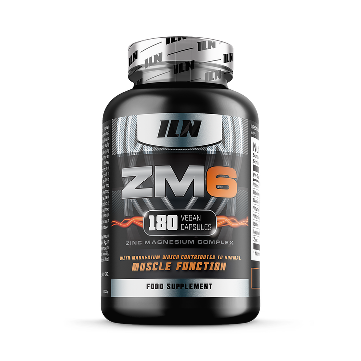 ZM6 - High Strength Zinc, Magnesium & Vitamin B6 - 180 Vegan Capsules