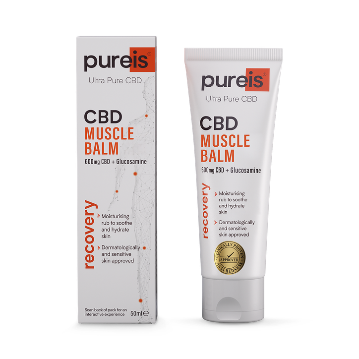 Pureis CBD Muscle Balm 600mg CBD + Glucosamine
