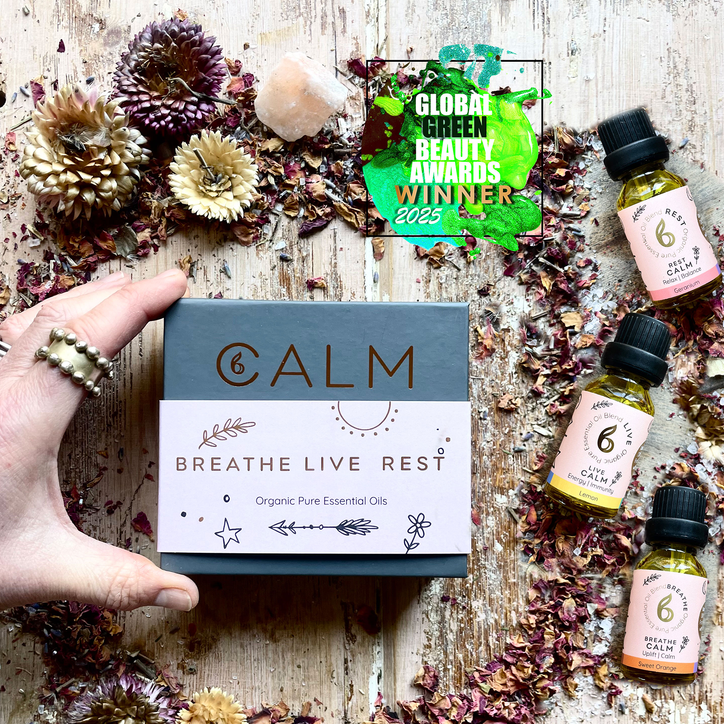 B Calm Aroma Diffuser with Essential Oil Blend Set ‚Äì Stress, Energy ...