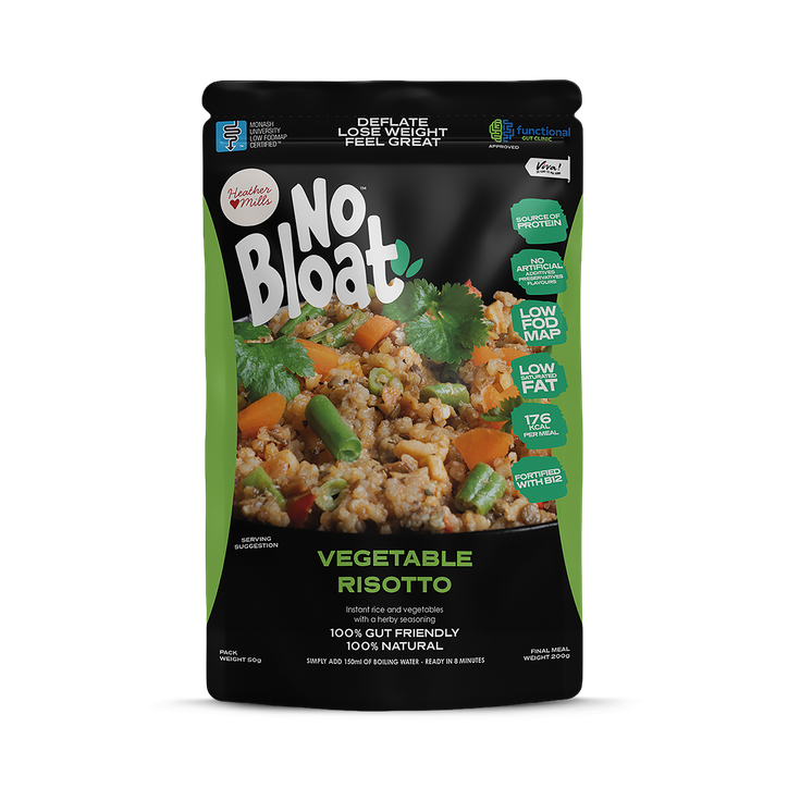 No Bloat Vegetable Risotto 4 x 50g Pouches