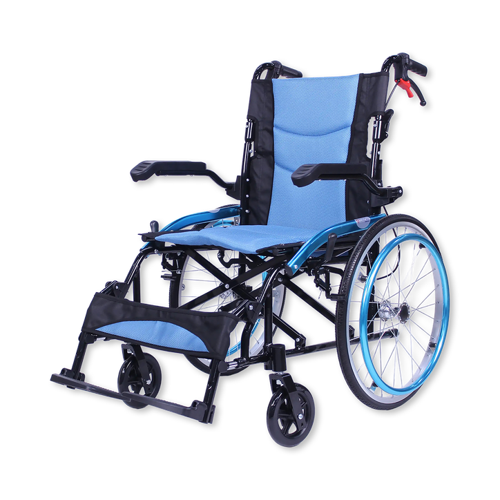GO01863L(3)AJ - Manual wheelchair aluminium foldable wheelchair