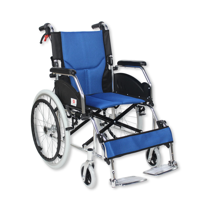 GO01863LAJ - Manual wheelchair aluminium foldable wheelchair