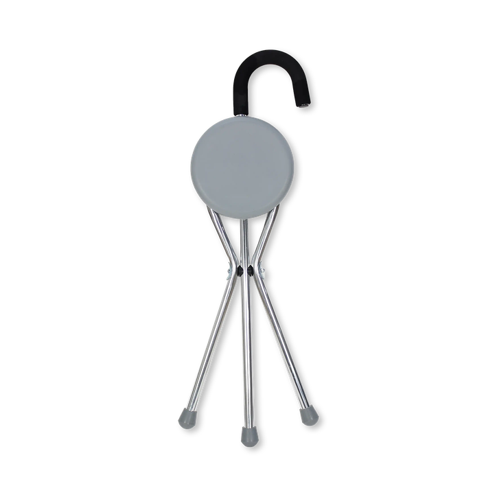 GO5911L - Walking stick aluminium walking stick with seat
