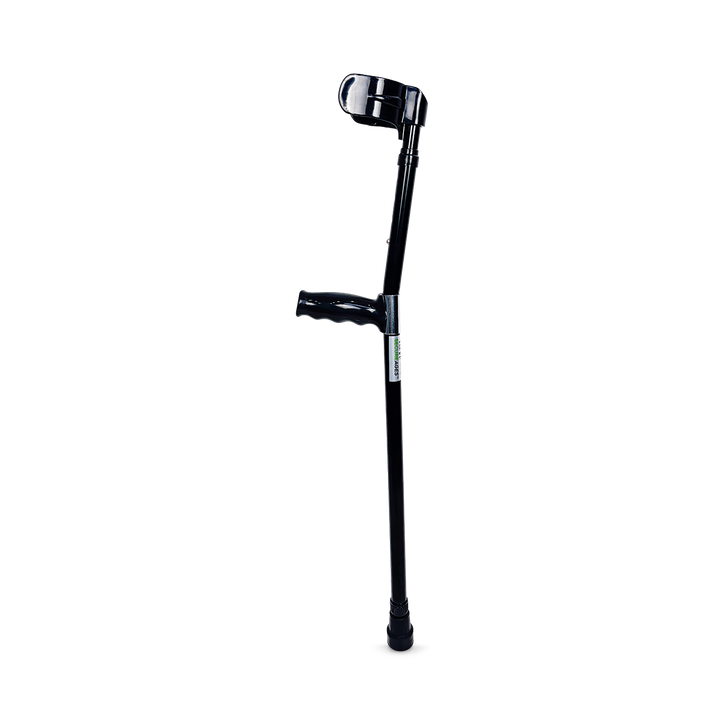 Greenlight Orthotics WALKING STICK Aluminium Elbow Crutch Grey