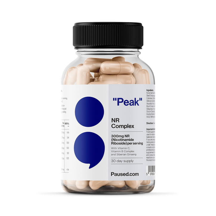 Paused NR Complex 300 mg 30 Capsules