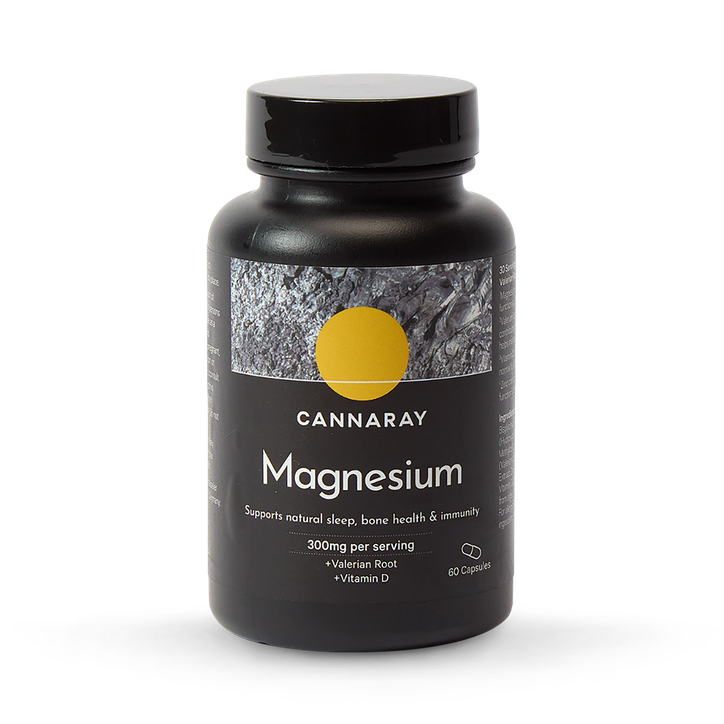 Cannaray Magnesium Capsules 300 mg 60 Capsules