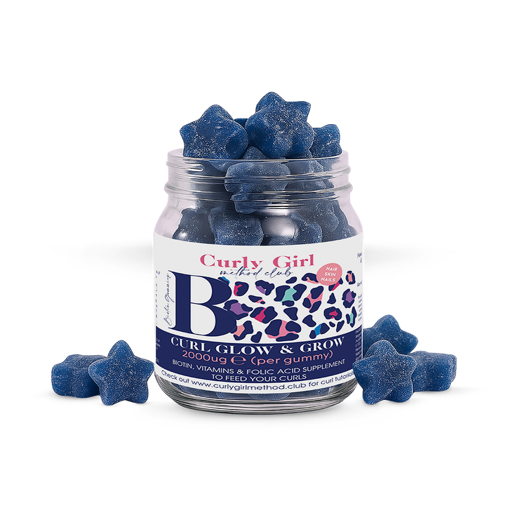 Grow + Glow Hair Vitamins - Biotin+ Gummies