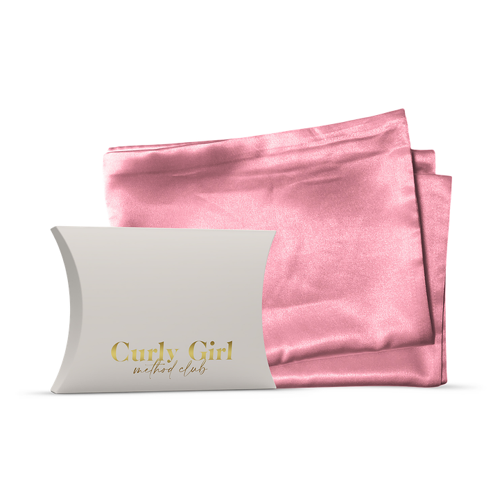 Curly Girl Method Club Satin Pillowcase