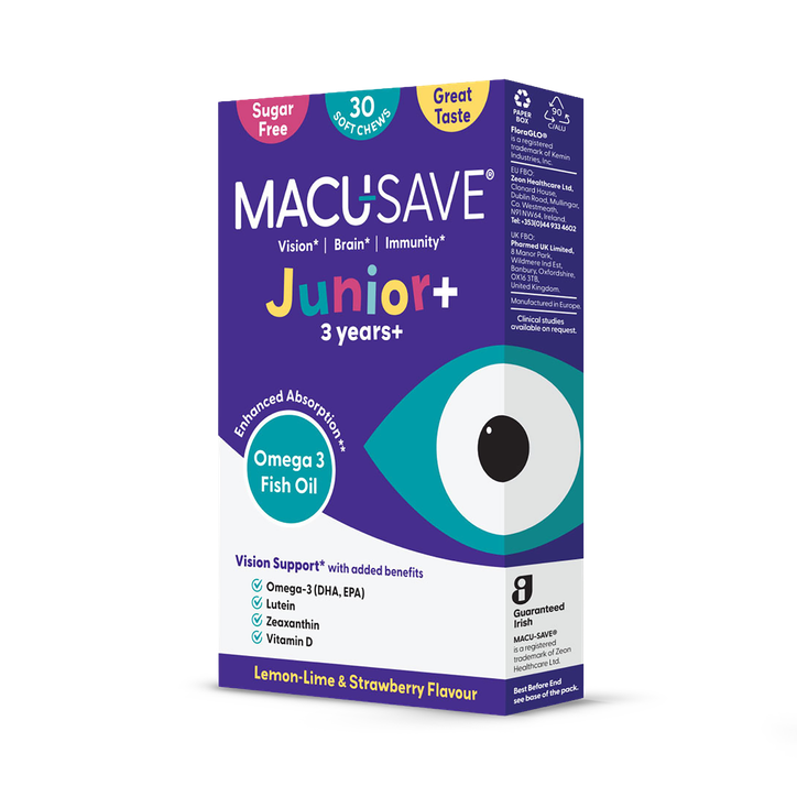 MACU-SAVE Junior Lemon-Lime and Strawberry 30 Each