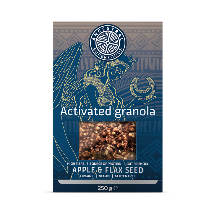ACTIVATED GRANOLA - APPLE & FLAX SEED
