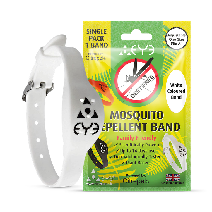 Mosquito & Insect Repellent Wrist Band - Adjustable one size fits all