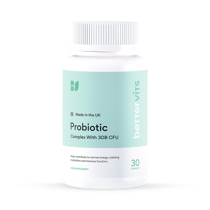 Bettervits Probiotic Complex with 30B CFU Capsules - 30 Capsules