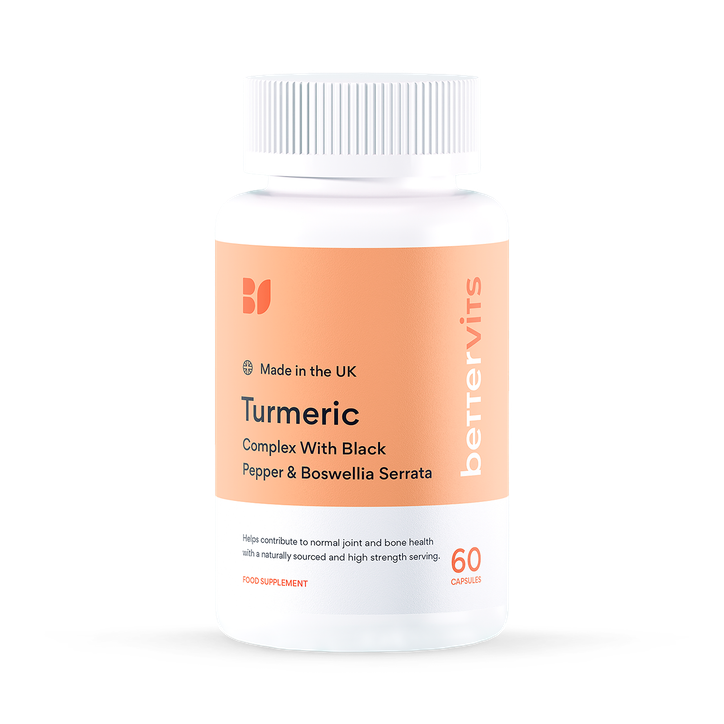 Turmeric Complex with Black Pepper & Boswellia Serrata Capsules - 60 Capsules