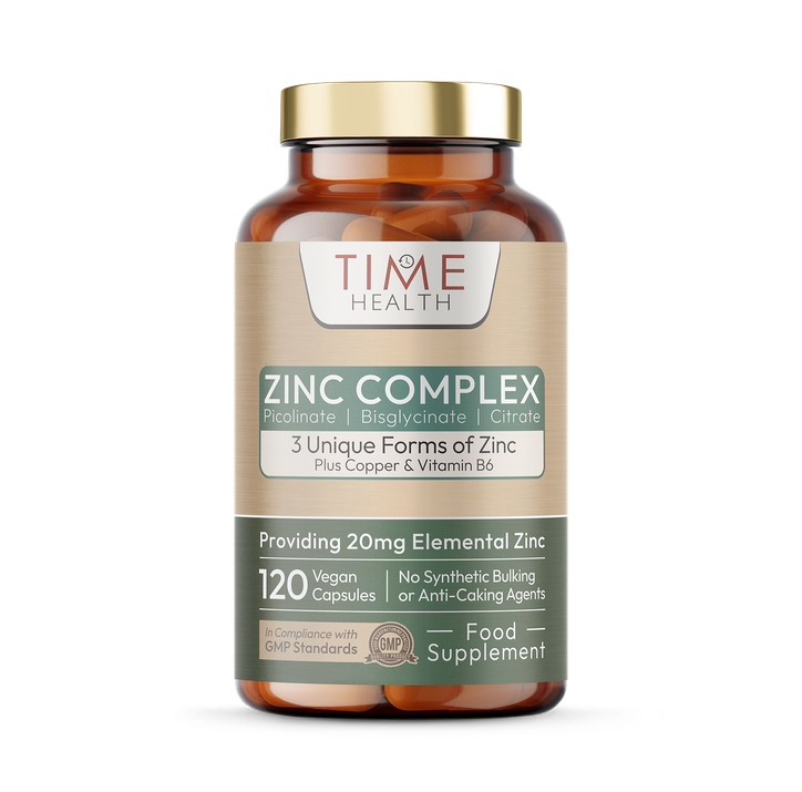 Triple Zinc Complex - Picolinate, Bisglycinate & Citrate - General Wellbeing