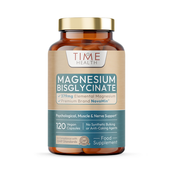 Magnesium Bisglycinate - Superior Absorption & Stomach Gentle - NovoMin - Relaxation & Nerves