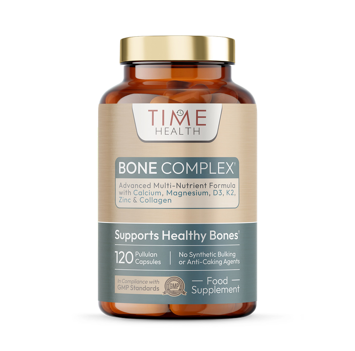 Bone Complex – with Collagen, Calcium, Magnesium, D3, K2 & Zinc