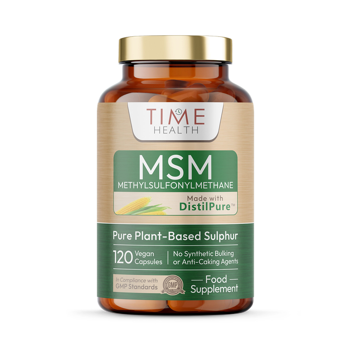 MSM DistilPure - Plant Origin Sulphur - Skin & Joint Support