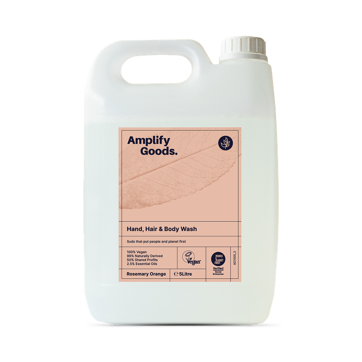 Amplify Goods Rosemary Orange​ Shampoo and Body Wash 5L​
