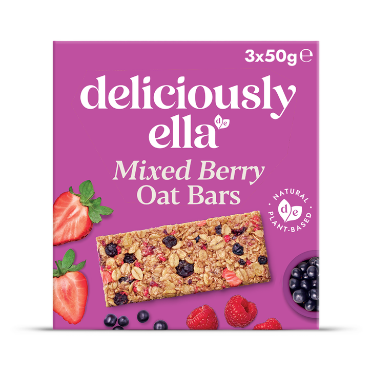 Deliciously Ella Oat Bar Berry 16x 50g