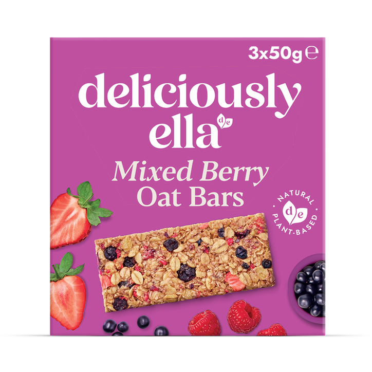 Deliciously Ella Oat Bar Berry 3 x 50 g