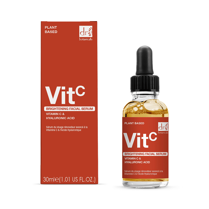 Brightening Facial Serum with 5% Vitamin C & 2% Hyaluronic Acid 30ml