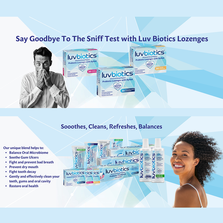 Probiotic Dental Lemon Lozenges - 3 pack | H&B
