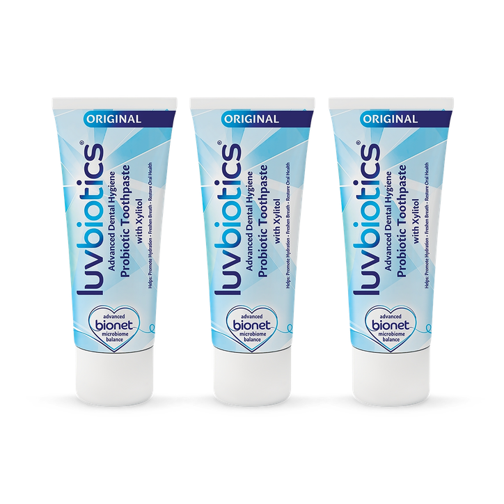 Probiotic Luvbiotics Original Toothpaste - 3 pack