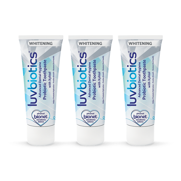 Probiotic Luvbiotics Whitening Toothpaste - 3 pack