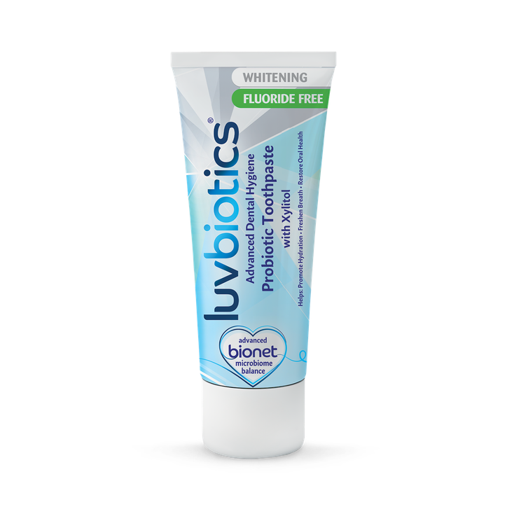 Probiotic Luvbiotics Fluoride Free Whitening Toothpaste