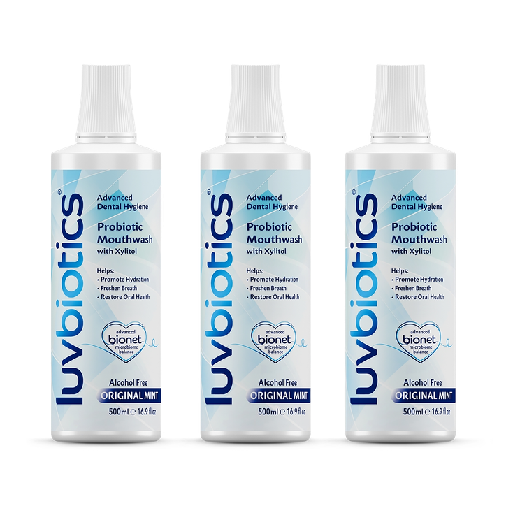 Probiotic Luvbiotics Original Mouthwash - 3 pack
