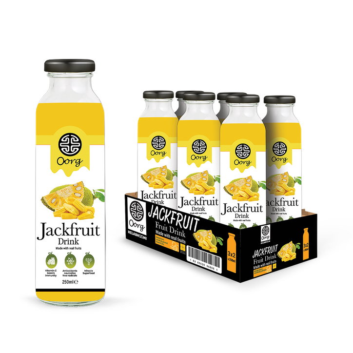 OORG Natural Jackfruit Juice 250ml X 6