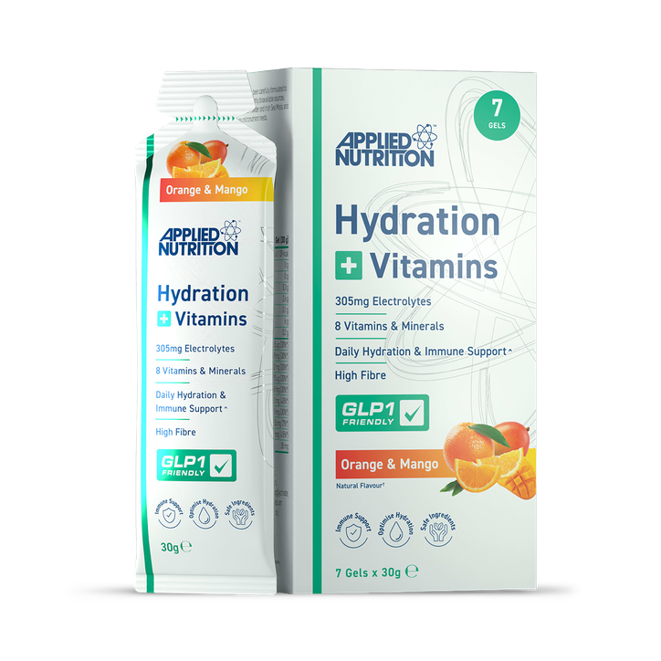 Applied Nutrition Hydration+ Vitamin Shot Orange 7 Sachets