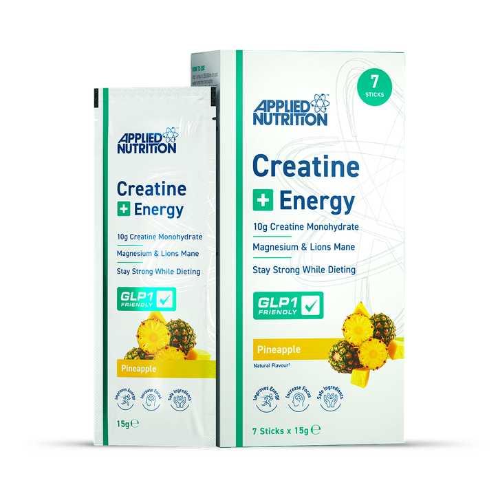 Applied Nutrition Energy+ Creatine Sachet Pineapple 7 Sachets