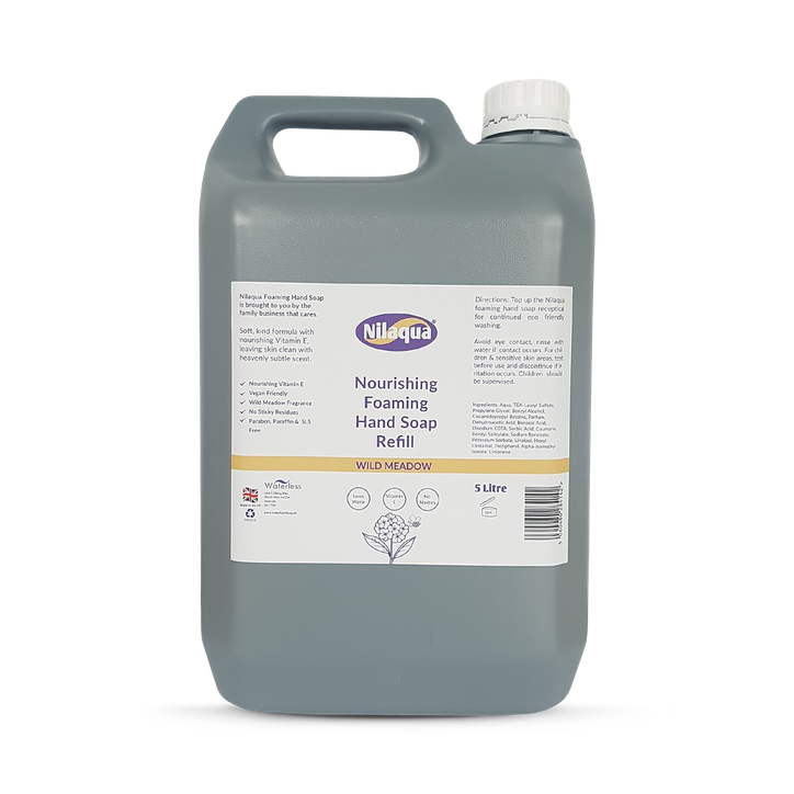 Wild Meadow Luxury Foaming Hand Wash with Vitamin-e 5Litre