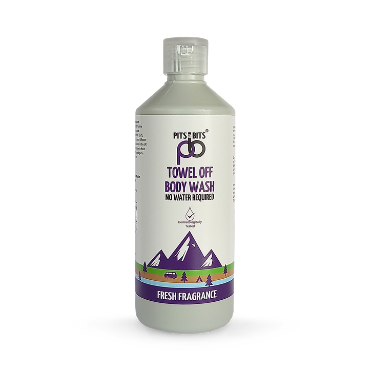 No Rinse, Water Free, Post Adventure, Body Wash 500ml