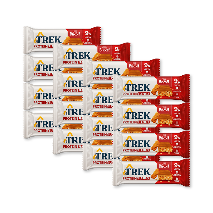 Trek Lotus Biscoff Protein Flapjacks 16X 50G