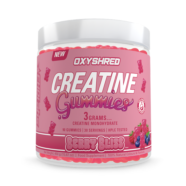 Oxyshred Creatine Gummies Berry 90 Gummies