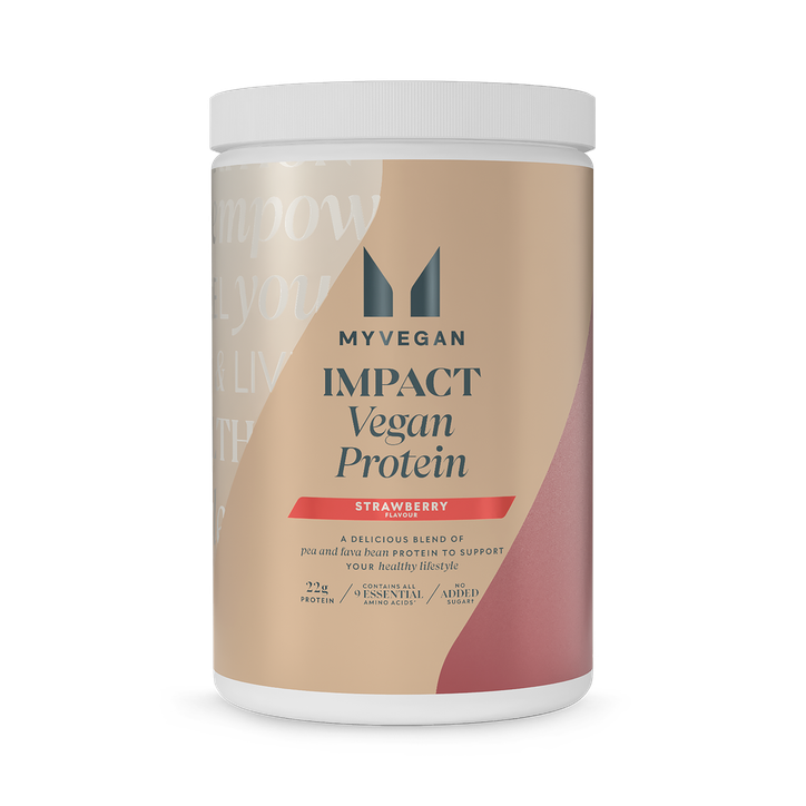 Myprotein Myvegan Vegan Protein Blend Strawberry 500 g