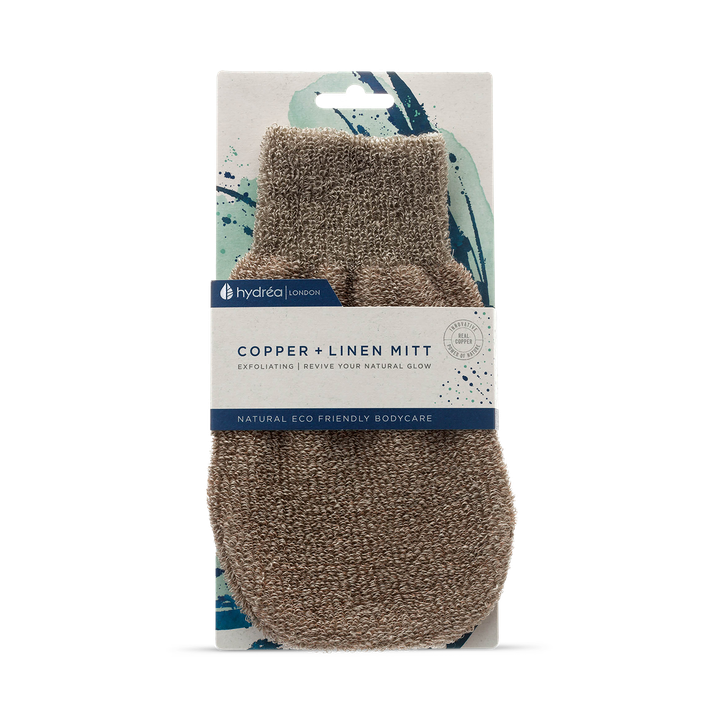 Copper & Linen Exfoliating Mitt