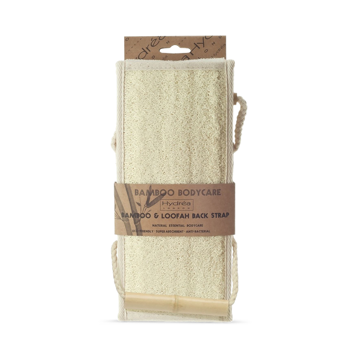 Bamboo & Loofah Exfoliating Back Strap